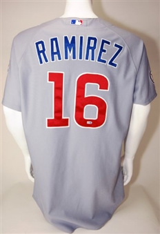 2011 Aramis Ramirez Chicago Cubs Game Used Road Jersey